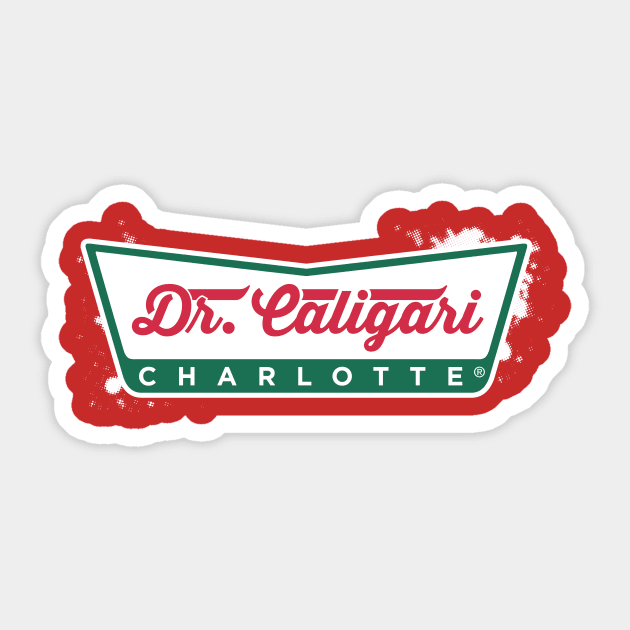 Dr. Caligari Donuts Sticker by drcaligari